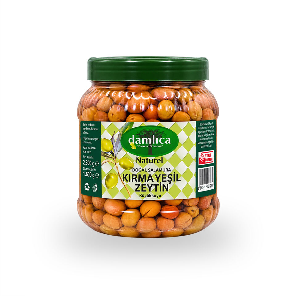 2 Lik Kırma Yeşil Zeytin