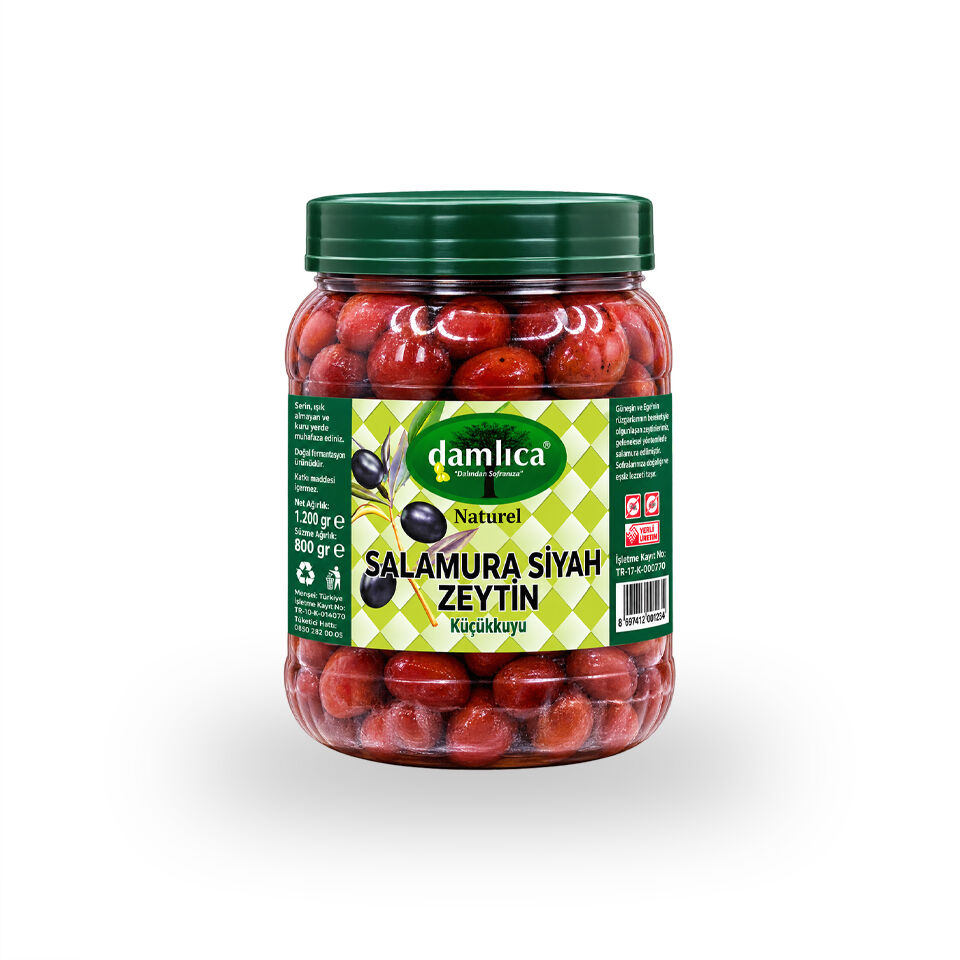 1 Lik Salamura Siyah Zeytin (YENİ MAHSUL)