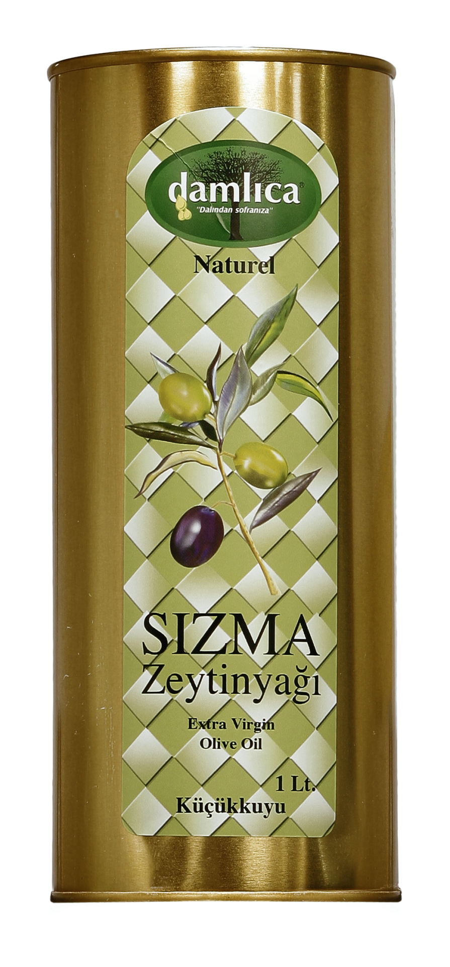 1LT CAM NATURELSIZMA ZEYTİNYAĞI YENİ MAHSUL Teneke Ambalaj