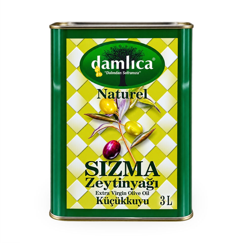 3LT TENEKE NATUREL SIZMA ZEYTİNYAĞI