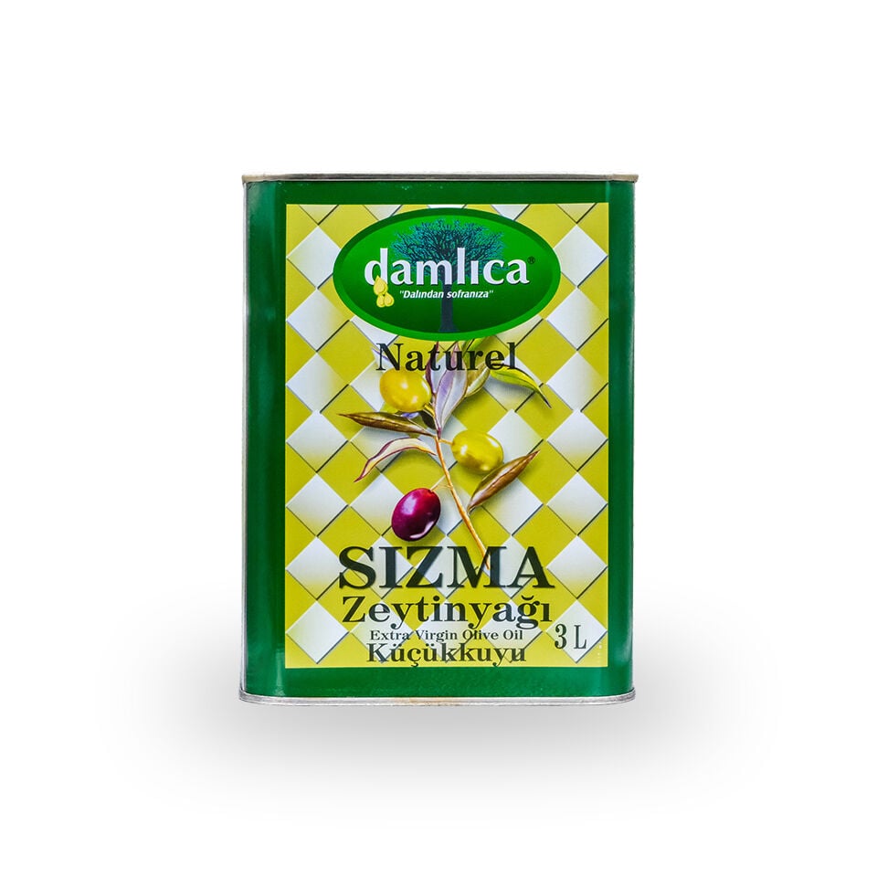 3LT TENEKE NATUREL SIZMA ZEYTİNYAĞI YENİ MAHSUL