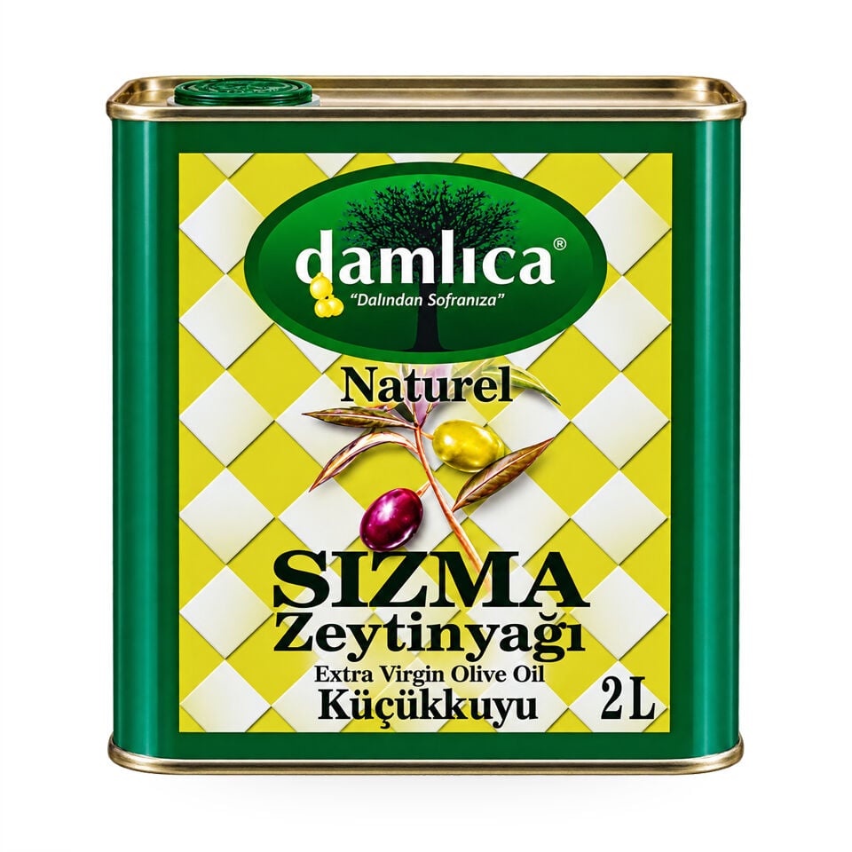 2LT TENEKE NATUREL SIZMA ZEYTİNYAĞI YENİ MAHSUL
