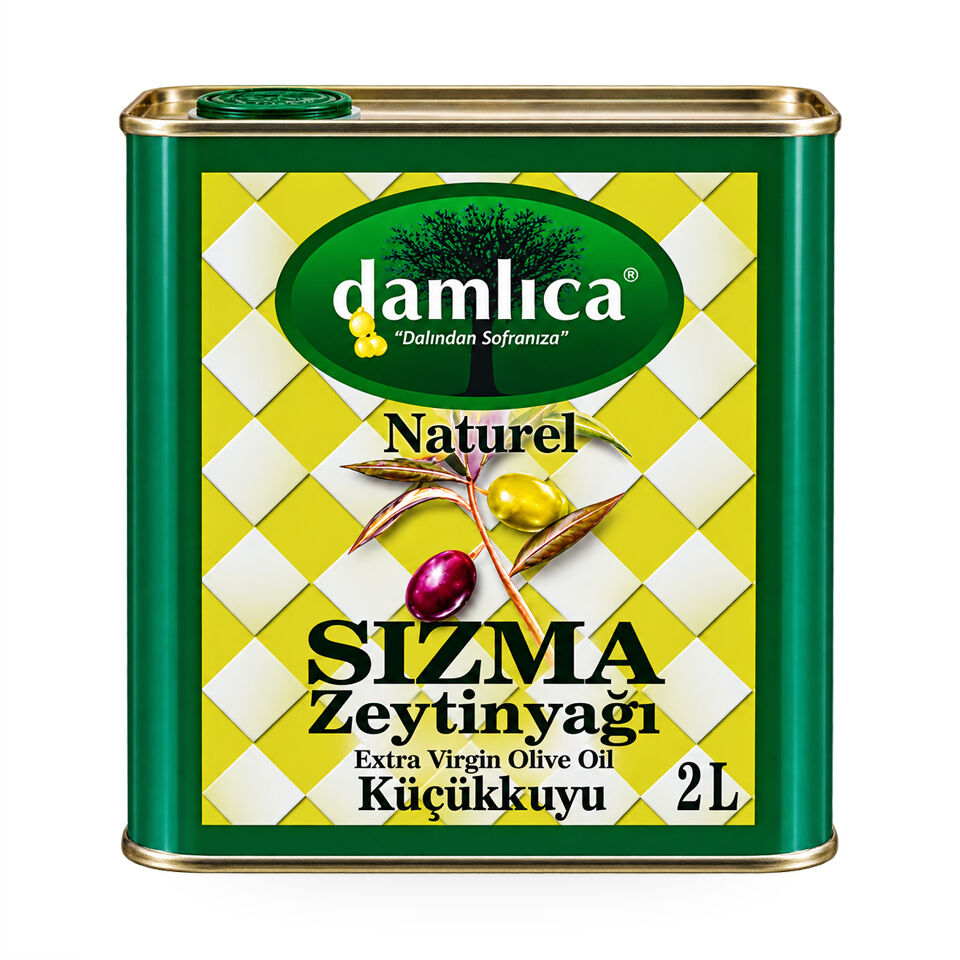 2LT TENEKE NATUREL SIZMA ZEYTİNYAĞI YENİ HASAT