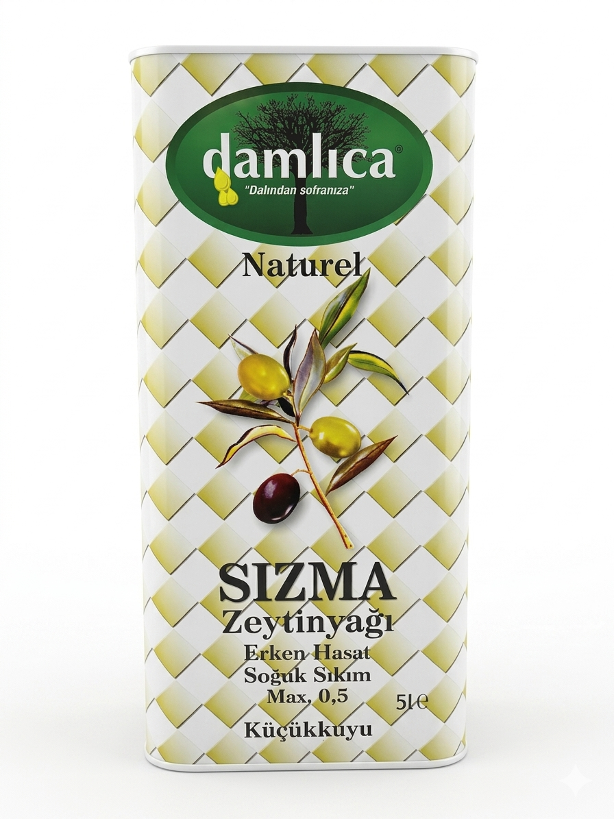 5LT TENEKE SIZMA ZEYTİNYAĞI YENİ MAHSUL