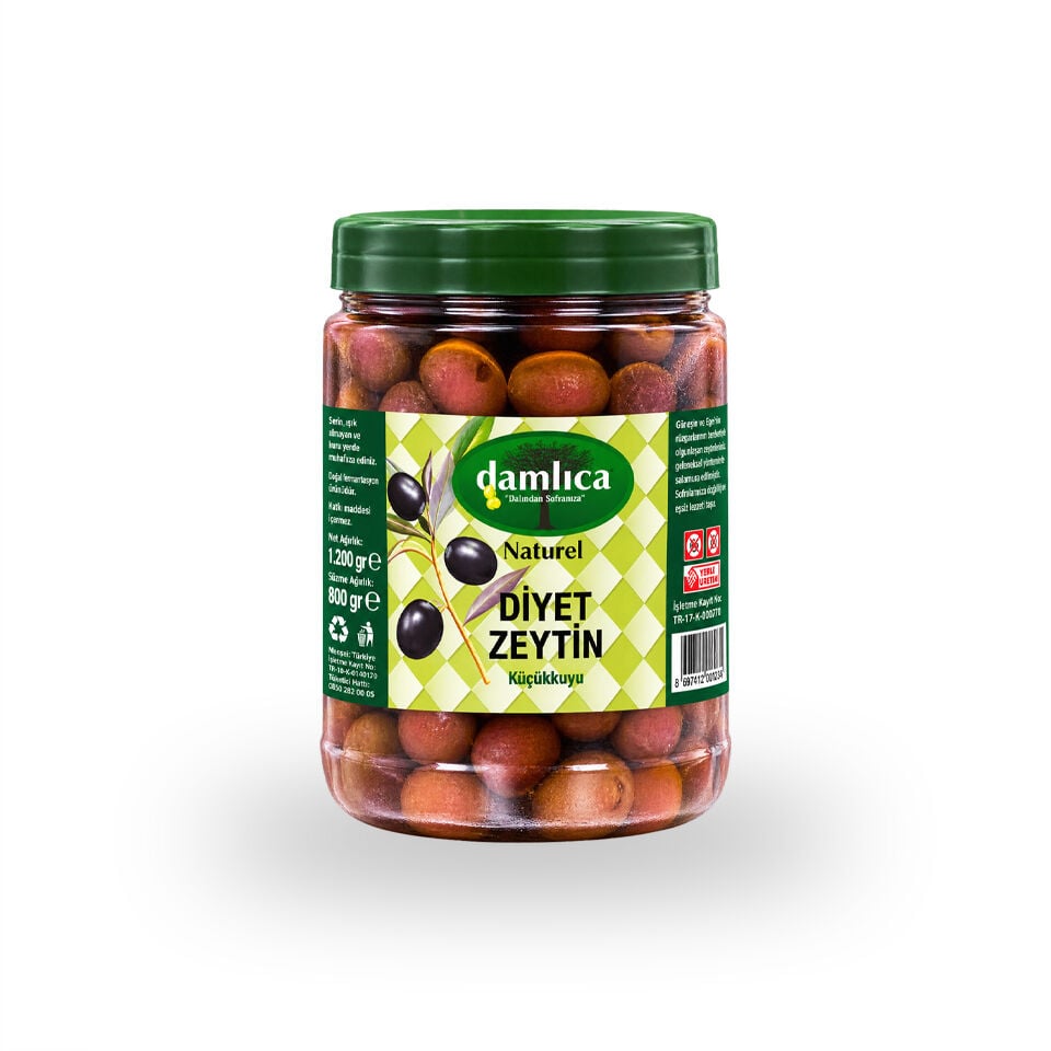 Diyet Siyah Zeytin (YENİ MAHSUL)